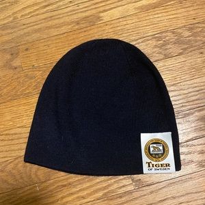 Tiger of Sweden Sannder Navy Merino Wool Beanie Size S/M